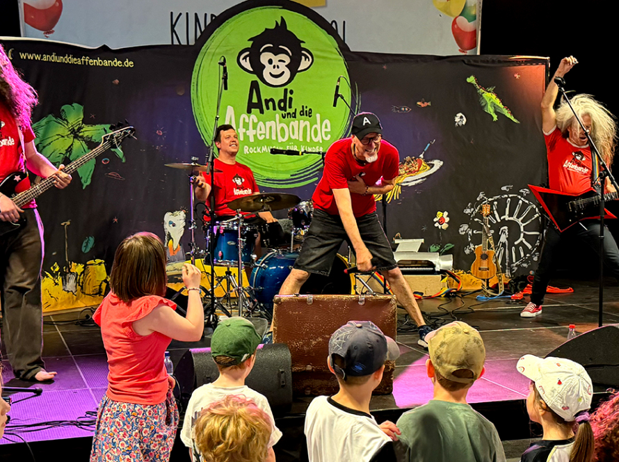 Andi und die Affenbande liesLotte Kinderfestival